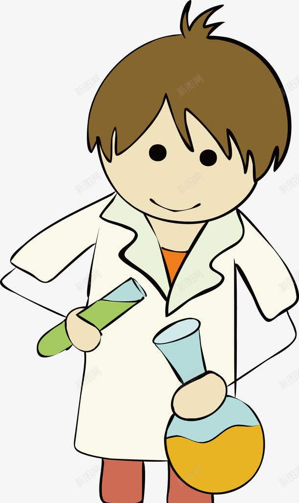 做化学实验的学生png免抠素材_88icon https://88icon.com 人物 化学课 学习 学生 实验 矢量学生免费图片下载 读书人 读书小人