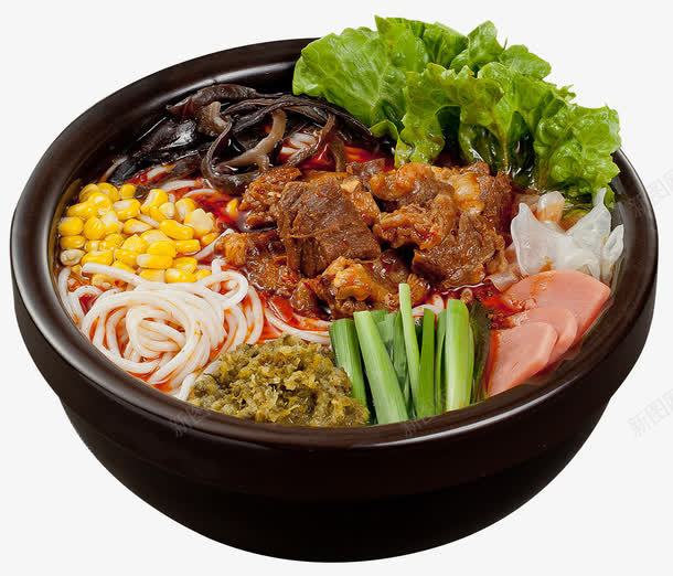 牛肉汤粉png免抠素材_88icon https://88icon.com 汤 牛肉 粉 青菜