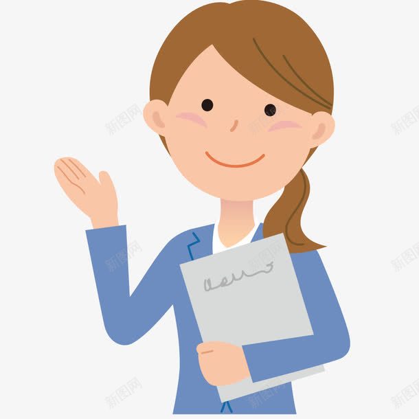 卡通女老师人物装饰png免抠素材_88icon https://88icon.com 人物 免抠书籍人物头像logo 卡通人物 头像 女性 手绘人物 效果图 老师