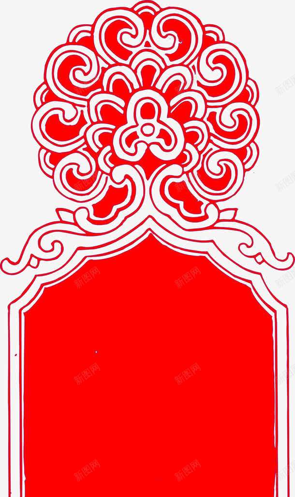 中国风花纹传统文化镂空剪纸png免抠素材_88icon https://88icon.com 中国风 传统文化 剪纸素材 花纹 镂空