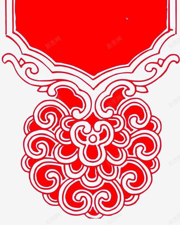 中国风花纹传统文化镂空剪纸png免抠素材_88icon https://88icon.com 中国风 传统文化 剪纸素材 花纹 镂空