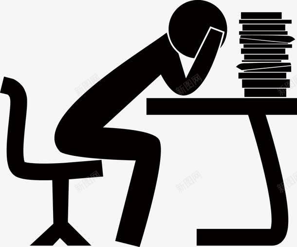 烦恼的火柴人学生矢量图eps免抠素材_88icon https://88icon.com PNG图片 PNG图片素材 PNG素材 PNG素材免费下载 学习 学生 火柴人 烦恼 纠结 矢量图