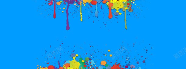 彩色喷墨背景jpg设计背景_88icon https://88icon.com banner 彩色 泼墨