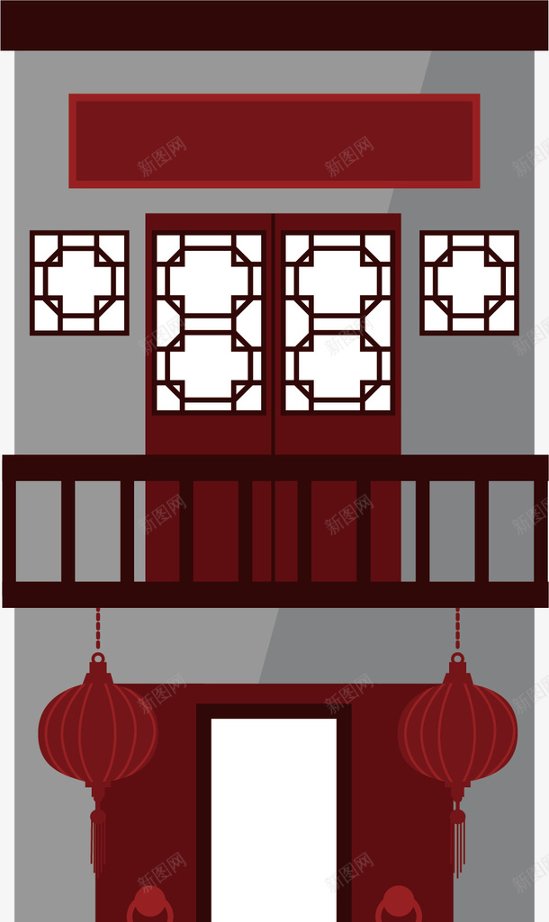 窗棂古代房屋街道矢量图ai免抠素材_88icon https://88icon.com 卡通古代房屋 古代房屋 古代房屋内景 古代房屋建筑 古代房屋街道 古风房屋 矢量图 窗子 窗户