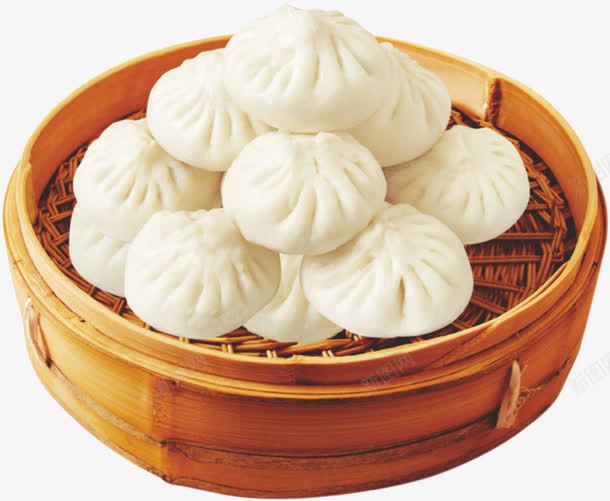 美食png免抠素材_88icon https://88icon.com 一笼包子 包子 灌汤包