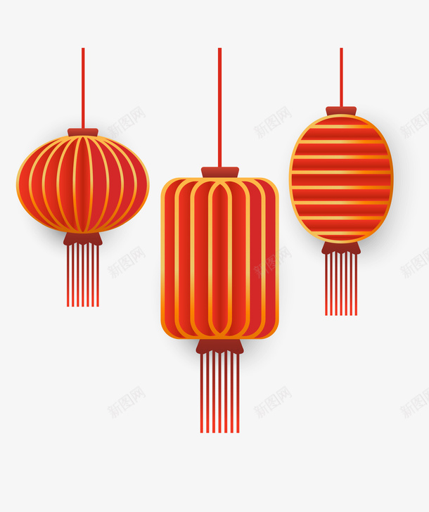 灯笼春节红灯笼矢量图ai免抠素材_88icon https://88icon.com 2023 2023春节 中国风 古风 庆国庆灯笼 新年 新年灯笼 春节 灯笼 矢量图 红灯笼