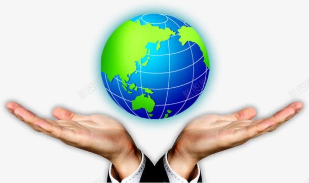 手捧地球png免抠素材_88icon https://88icon.com 地球 手捧 文明宣传 环保