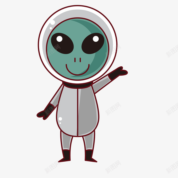 手绘外星人人物png免抠素材_88icon https://88icon.com 人物设计 创意 卡通 外星人 太空生物 手绘 科幻