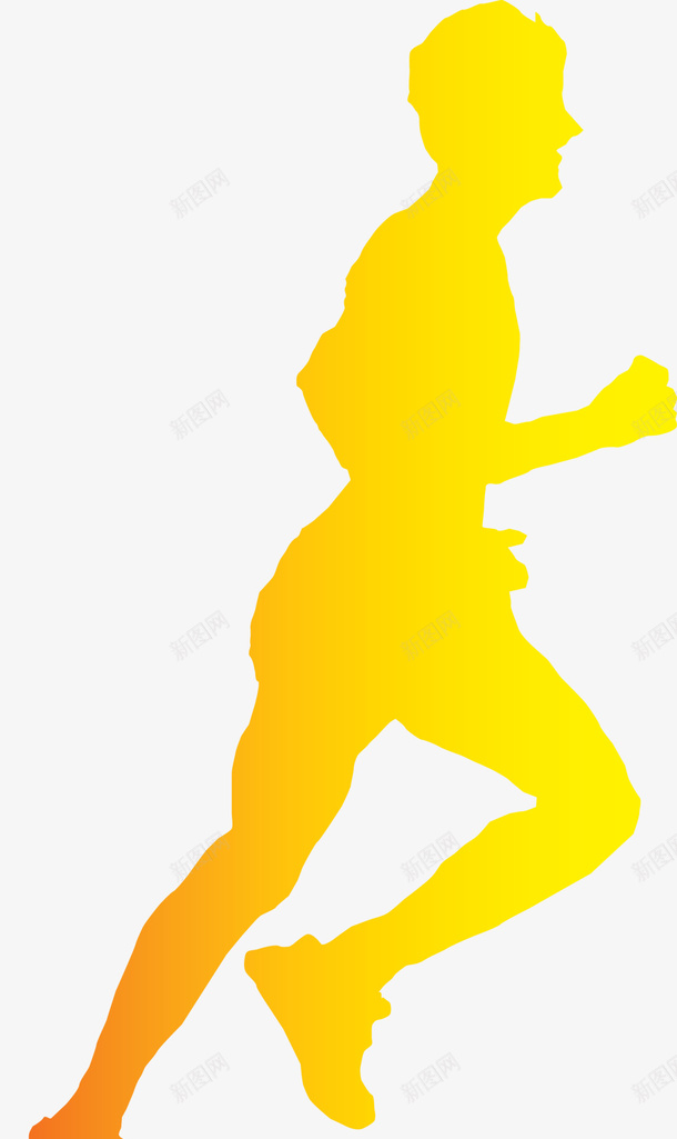 金色渐变跑步男孩png免抠素材_88icon https://88icon.com 健康 强身健体 跑步男孩 运动健身 金色小人 锻炼 马拉松