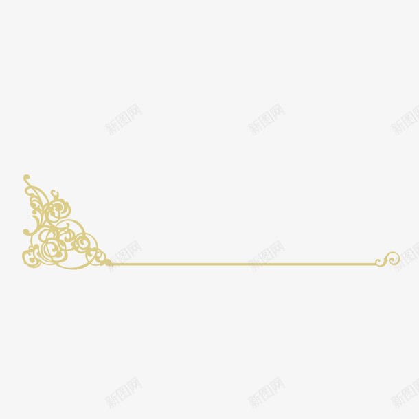 欧式花纹png免抠素材_88icon https://88icon.com 华丽花纹 欧式花纹 纹理线条 花边 金色装饰纹样