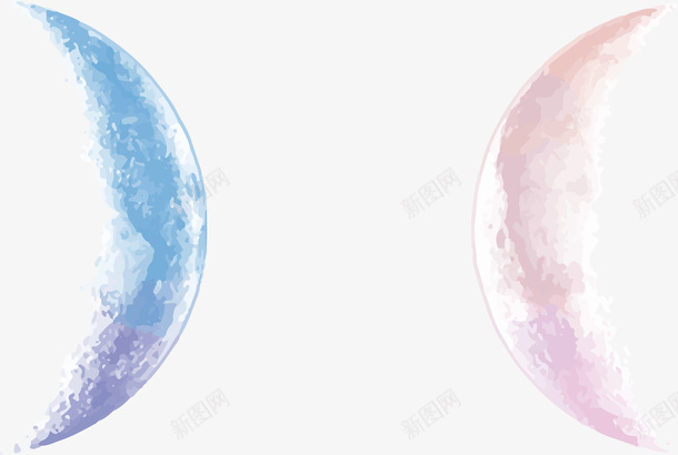 一轮梦幻月牙矢量图ai免抠素材_88icon https://88icon.com 天体 宇宙 月亮 月牙 月球 梦幻 渐变 矢量月牙 矢量图