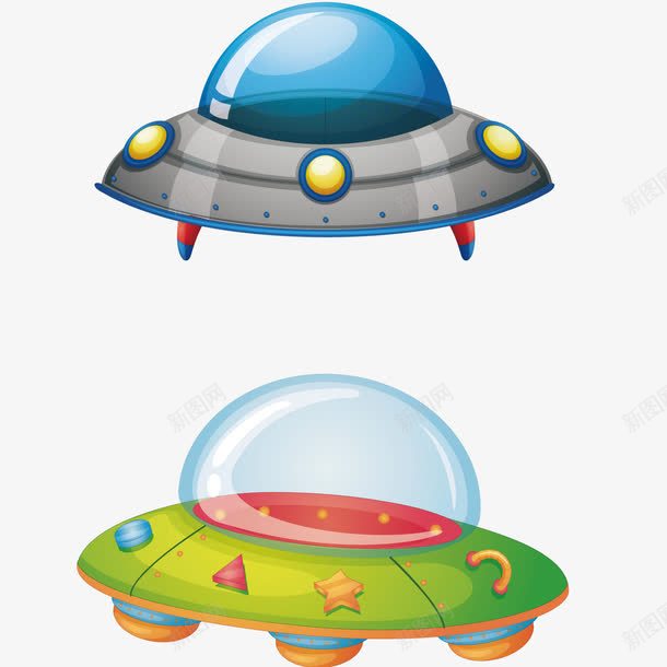外星人的飞船矢量图ai免抠素材_88icon https://88icon.com 圆形 外星人 太空生物 星球 矢量图 科幻 飞船