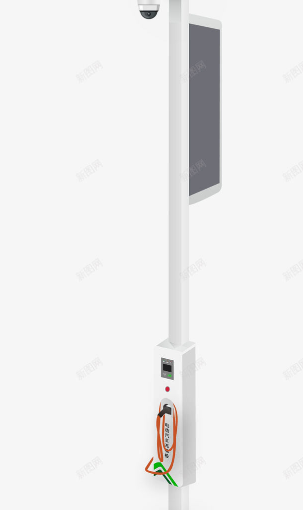 实物图摄像头装饰路灯矢量图ai免抠素材_88icon https://88icon.com 充电 摄像头 灰色 照明 电线杆 电缆 矢量图 路灯 铁柱
