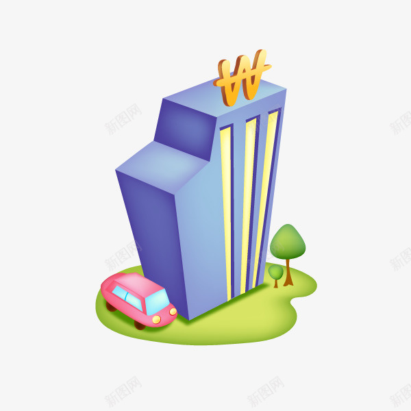 手绘卡通c4d银行大楼png免抠素材_88icon https://88icon.com C4D app设计 动画 医院 居民区剪影 彩色小房子银行大楼 手绘卡通 网页设计