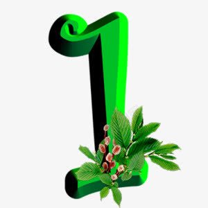 数字1png免抠素材_88icon https://88icon.com 创意字 字体设计 字母 数字 艺术字