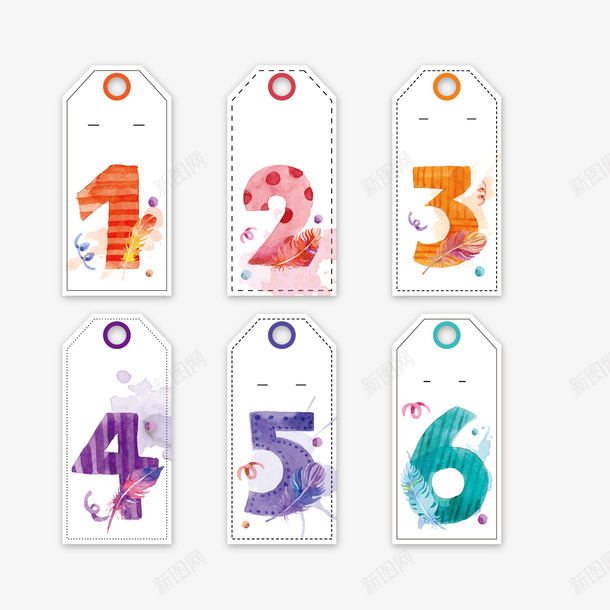 水彩数字矢量图ai免抠素材_88icon https://88icon.com png素材 免费png 免费png素材 数字 水彩数字 矢量素材 矢量图