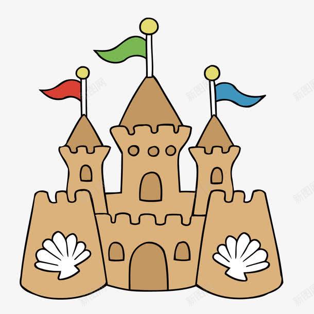 卡通堡垒元素png免抠素材_88icon https://88icon.com 儿童 卡通 堡垒 小学生 广告 校园 淘宝 童趣