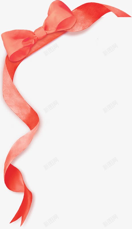 红色蝴蝶结装饰png免抠素材_88icon https://88icon.com 彩带 文化艺术 精美 节日庆祝 设计