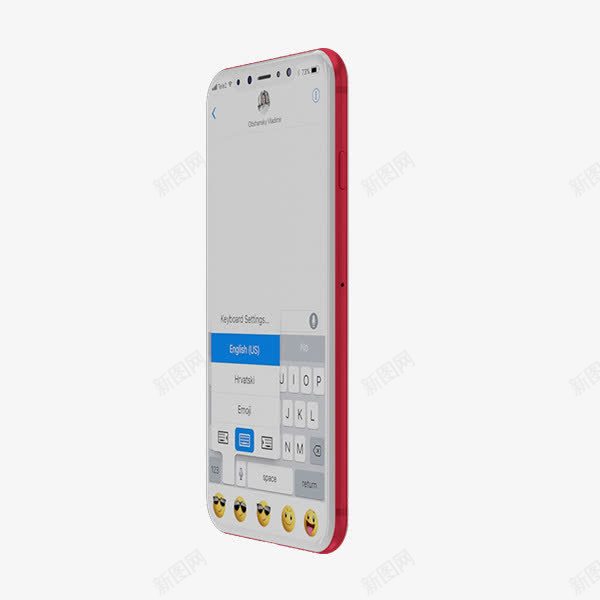 红色iPhone8侧面png免抠素材_88icon https://88icon.com AI X iPhone iPhone8 iphone 乔布斯 人脸识别技术 全面屏 宣传单 技术 未来 苹果8 苹果8plus 苹果X 超视网膜 面部识别 预售