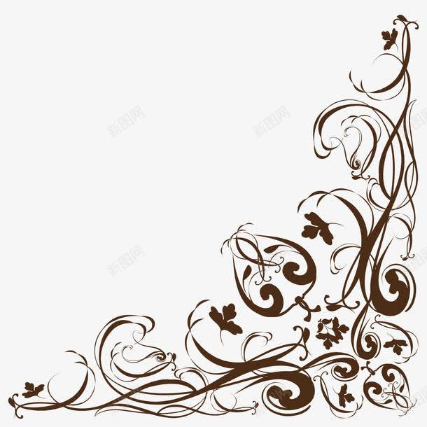欧式边角png免抠素材_88icon https://88icon.com 免扣png素材 纹路 花纹 边角纹