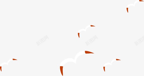 海鸥矢量图ai免抠素材_88icon https://88icon.com 卡通 扁平 插画 海鸥 童趣 飞鸟 鸟 矢量图