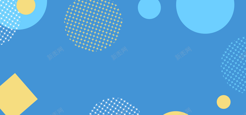 淘宝天猫扁平式banner蓝色背景psd设计背景_88icon https://88icon.com 几何 几何banner 几何元素 几何图形 几何图形背景 几何图案 几何线条 几何背景 彩色几何