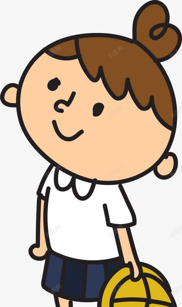 丸子头日本小学生png免抠素材_88icon https://88icon.com 丸子头 儿童 卡通手绘 去上学 可爱 学生 小女孩 小学生 小朋友 小黄帽