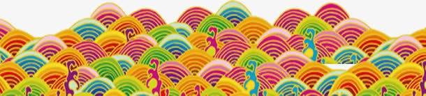 中国传统祥云图案人形舞者png免抠素材_88icon https://88icon.com PNG 人形舞者 传统图案 多彩 祥云