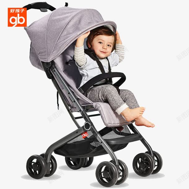 避震可坐可平躺婴儿车png免抠素材_88icon https://88icon.com 可躺可坐轻便 手推车 昆塔斯高景观婴儿推车轻便童车 真空轮宝宝童车 童车海报动图 避震可坐可平躺婴儿车 高景观避震折叠婴儿车