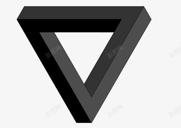 25D立体几何png免抠素材_88icon https://88icon.com 25D 25D三角形 矛盾空间 立体三角形 立体几何