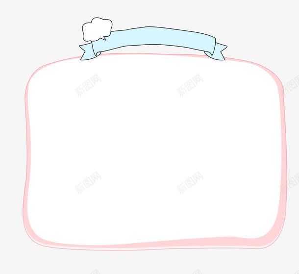 卡通产品内容边框png免抠素材_88icon https://88icon.com 产品 产品边框 内容边框 卡通边框 边框