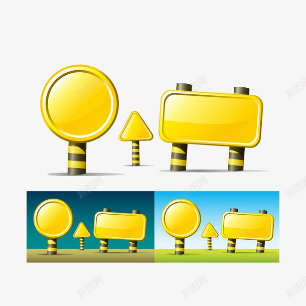 广告牌png免抠素材_88icon https://88icon.com 4 广告牌卡通动物吊牌蛇木板气球喜庆木板木架黑板路牌卡通人物纸板木板抗议矢量素材