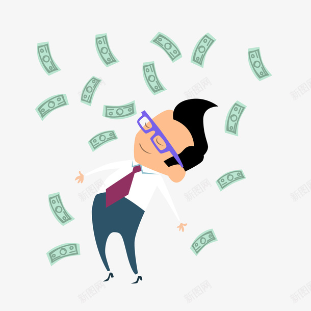 灰色扁平化钞票吊落元素png免抠素材_88icon https://88icon.com 创意 卡通插画 扁平化 掉落 灰色 纸币 钞票