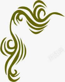 绿色弧形线条花纹招聘png免抠素材_88icon https://88icon.com 弧形 招聘 线条 绿色 花纹