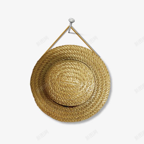 草帽挂墙上装饰图案png免抠素材_88icon https://88icon.com 免抠PNG 墙上的装饰品 帽子 草帽 草帽挂墙上 草编帽子 装饰图案 钉子