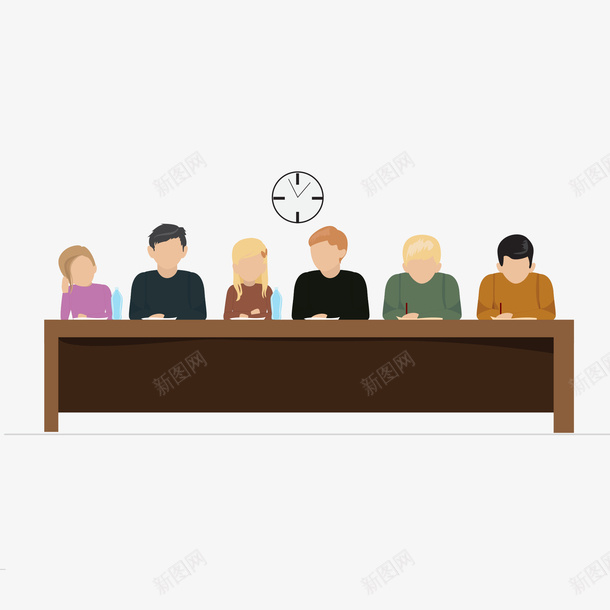 扁平考试审核官矢量图eps免抠素材_88icon https://88icon.com 免扣PNG 扁平 时间 矢量图 考核官 考试 考试诚信 课桌