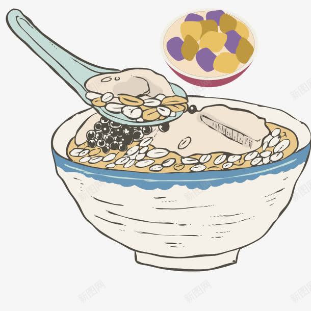 粥类食物矢量图ai免抠素材_88icon https://88icon.com 手绘 插画 早餐 杂粮食物 餐饮文化 矢量图