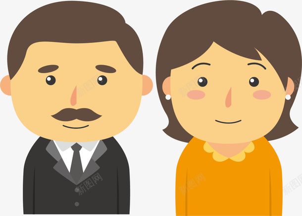 卡通婚礼爸爸妈妈png免抠素材_88icon https://88icon.com LOVE 亲爱的爸爸妈妈 妈妈 婚庆 婚礼 浪漫 爱情 父母 爸爸 结婚