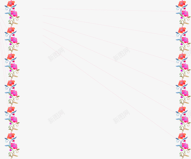 粉色春季花藤框架png免抠素材_88icon https://88icon.com 春天 春季 春日 绿化 自然 花朵 花藤框架 边框纹理 鲜花
