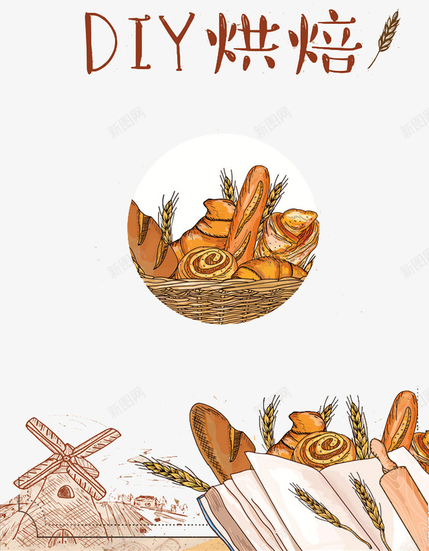 DIY烘焙海报png免抠素材_88icon https://88icon.com DIY手工坊 DIY烘焙 手工烘焙 烘焙ppt 蛋糕 蛋糕烘焙 面包 面包烘焙