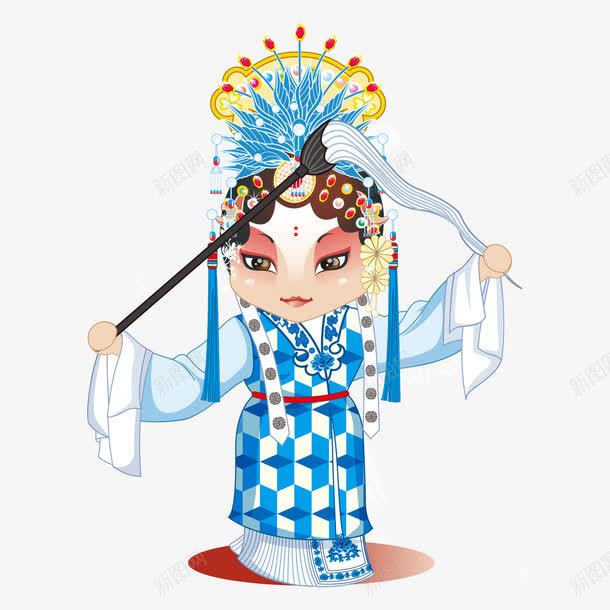 卡通京剧人物png免抠素材_88icon https://88icon.com 中国元素 京剧脸谱 卡通 精华