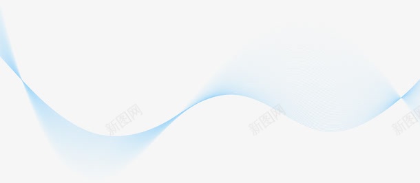 蓝色波动线条图png免抠素材_88icon https://88icon.com 不规则线条 几何 手绘线条 抽象 曲线背景 波动线条 波形 波浪线 线条 线条背景