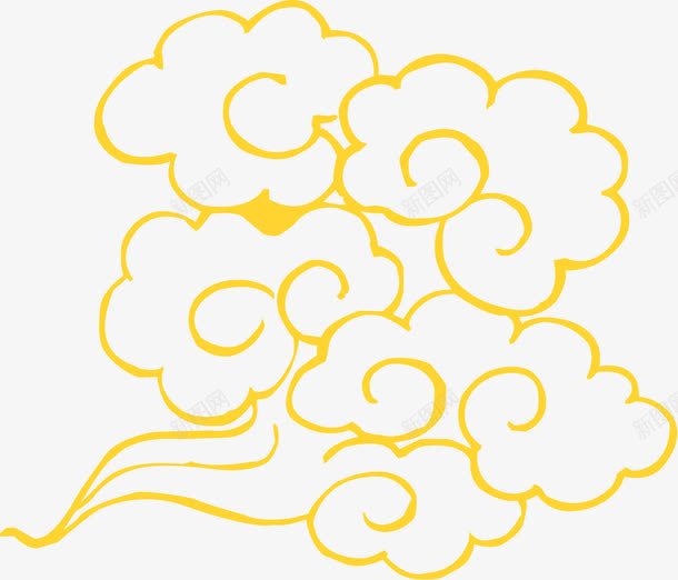 卡通底纹素描祥云png免抠素材_88icon https://88icon.com 中国风 中国风符号 传统纹样 卡通图片 卡通祥云图片 底纹 底纹图片 手绘 手绘祥云 线条