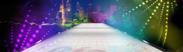 炫彩个性T台背景banner图jpg设计背景_88icon https://88icon.com KTV T台 界面设计 舞台