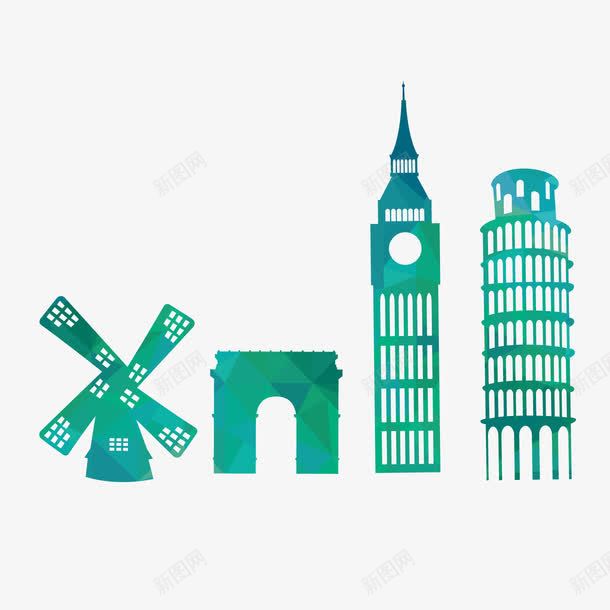 绿色欧美地标建筑png免抠素材_88icon https://88icon.com 凯旋门 剪影 地标 城市建筑 大笨钟 巴黎 建筑家居 建筑物 意大利 斜塔 旅游 标志性建筑物 欧美地标建筑矢 欧美地标建筑矢模板下载 欧美地标建筑矢矢量素材 矢 英国 铁塔 风景 风车 飞机 魅力城市