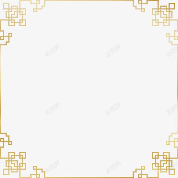 金色大气线条框架png免抠素材_88icon https://88icon.com 中国风框架 古典框架 线条边框 边框纹理 金色框架 闪耀框架