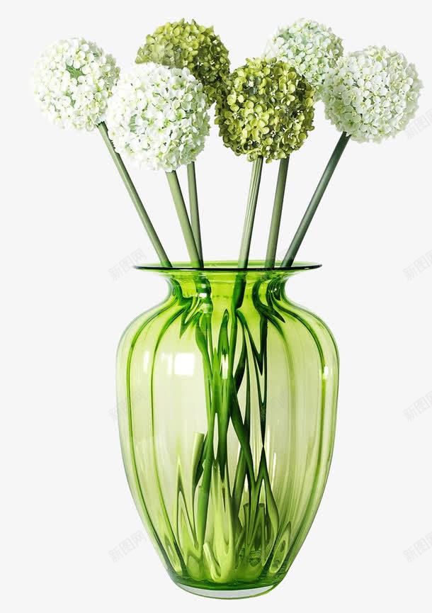 绿色玻璃花瓶装饰摆件png免抠素材_88icon https://88icon.com 工艺品 玻璃花瓶 花瓶 装饰摆件