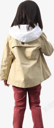 可爱春日长发小女孩背影人物png免抠素材_88icon https://88icon.com 人物 可爱 女孩 春日 背影 长发