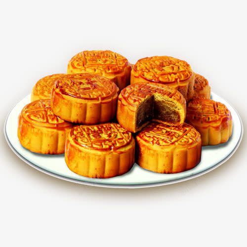 中秋节多图层月饼png免抠素材_88icon https://88icon.com 中秋 素材 节日