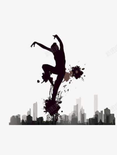 水墨画舞者png免抠素材_88icon https://88icon.com 优美 水墨画 舞者 舞蹈 舞蹈招生海报设计元素 舞蹈社团招新海报元素 艺术 跳舞
